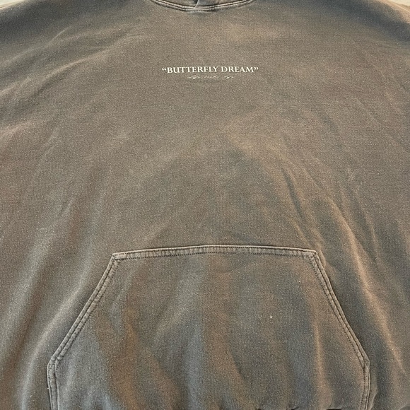 Butterfly Dreams Oversized Graphic Hoodie - Picture 4 of 5